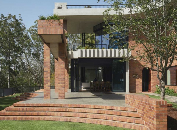 Pemanfaatan Batu Bata Ekspose